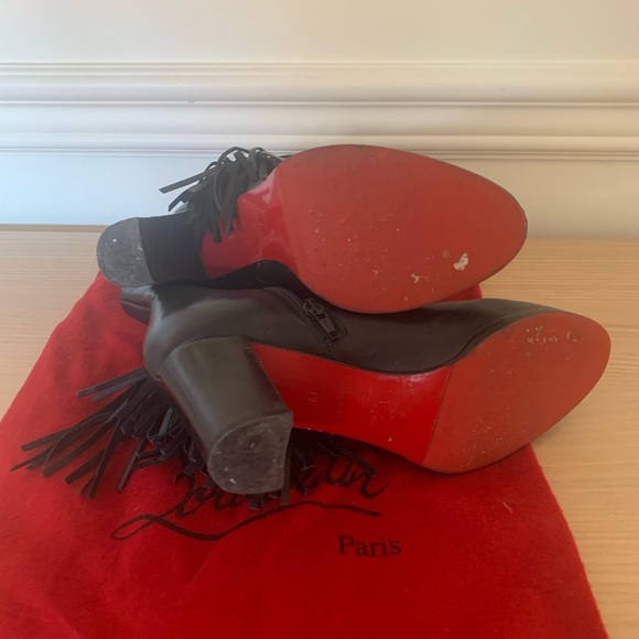 Christian Louboutin Tassle Booties - Picture 3 of 4